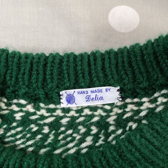 Green Oversized Christmas Sweater - Picture 3 of 3